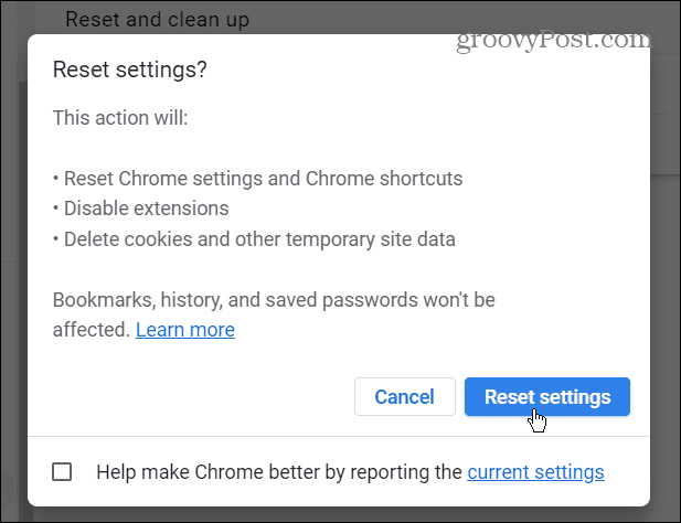 Nedlasting mislyktes nettverksfeil i Chrome