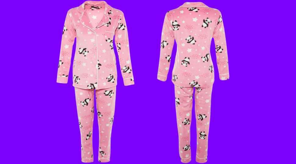 TRENDYOLMILLA LANGERME POLAR PYJAMASDRAKT THMAW22PT0359