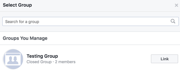 Koble Facebook-gruppen din til andre grupper.