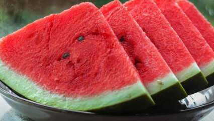 Hvordan oppdage en dårlig vannmelon? Se opp for vannmelonforgiftning! Vannmelonforgiftningssymptomer