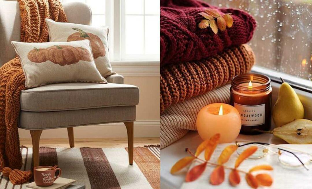 Hvordan dekorere hjemmet ditt i november? november hjemmedekorasjon