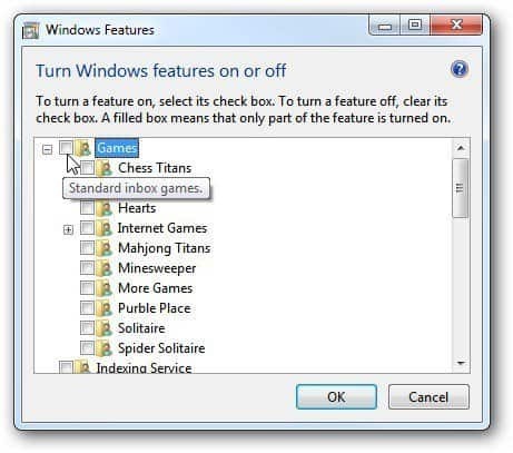 Windows-funksjoner