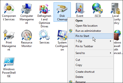 Administratorverktøy Desktop
