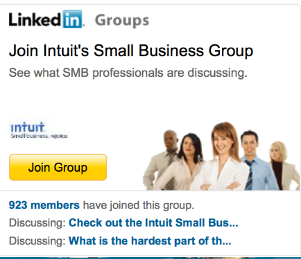 intuit corporate linkedin group