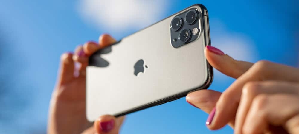 Hvordan ta bilder med lang eksponering på iPhone