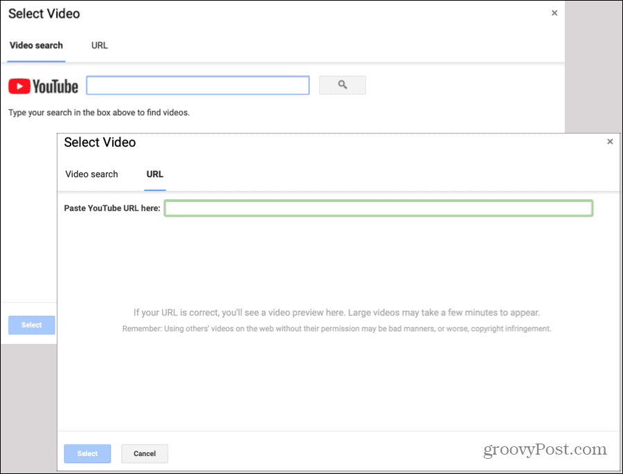 Tilbakemelding om video på Google Forms