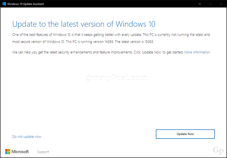 Hvordan du kan oppgradere til Windows 10-skaperne oppdaterer akkurat nå