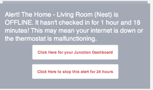 Nest Error from Junction