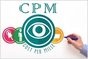 Fordeler og ulemper ved å velge visninger (CPM) for Facebook-annonser.