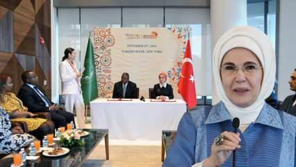 Et memorandum of understanding ble signert mellom African Culture House Association og African Union! Emine Erdoğan...