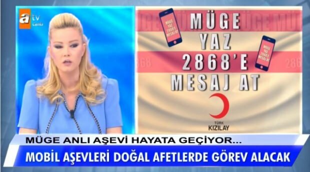 Gode ​​nyheter for 7000 mennesker fra Müge Anlı! Det nye prosjektet hennes er på vei ...