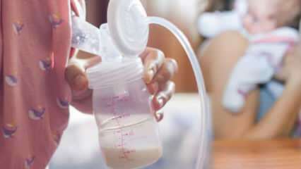 Hvordan uttrykke og lagre smertefri morsmelk? Hånd- og elektrisk pumpemelkemetode