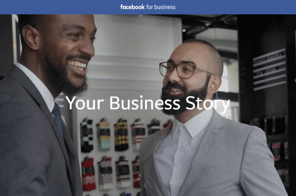 facebook din forretningshistorie