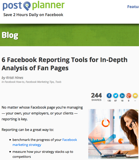6 rapporteringsverktøy på facebook