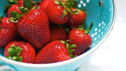 Hvordan rengjør jordbær? Måter å desinfisere jordbær i 4 trinn