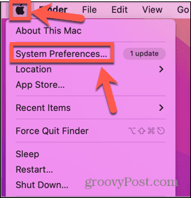 mac-systempreferanser