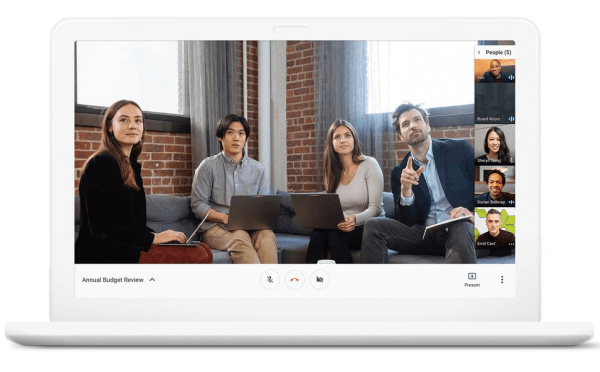 Google utvikler Hangouts for å fokusere på to opplevelser som hjelper å bringe team sammen og holde arbeidet fremover: Hangouts Meet og Hangouts Chat.