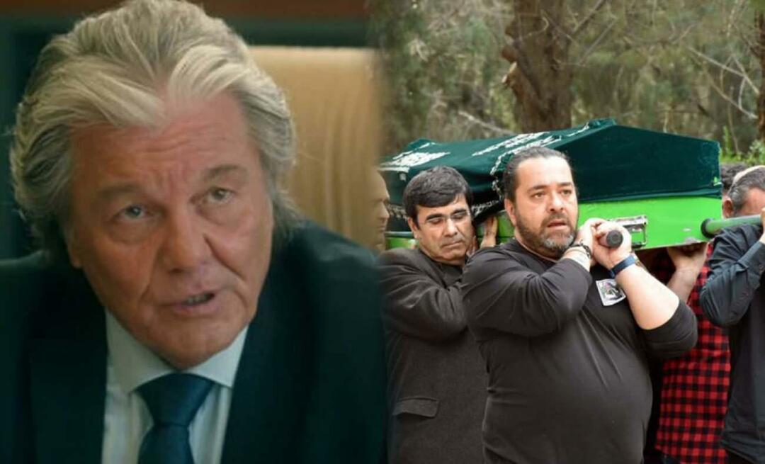 Skuespiller Kazım Akşar ble tatt farvel med sin siste reise