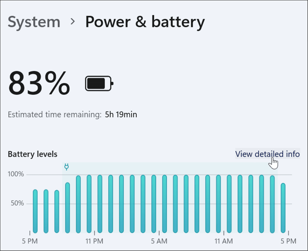 Slik sjekker du gjenværende batteritid på Windows 11