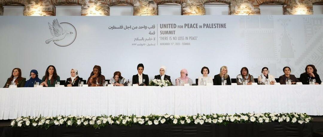 One Heart for Palestine Summit Pressekonferanse