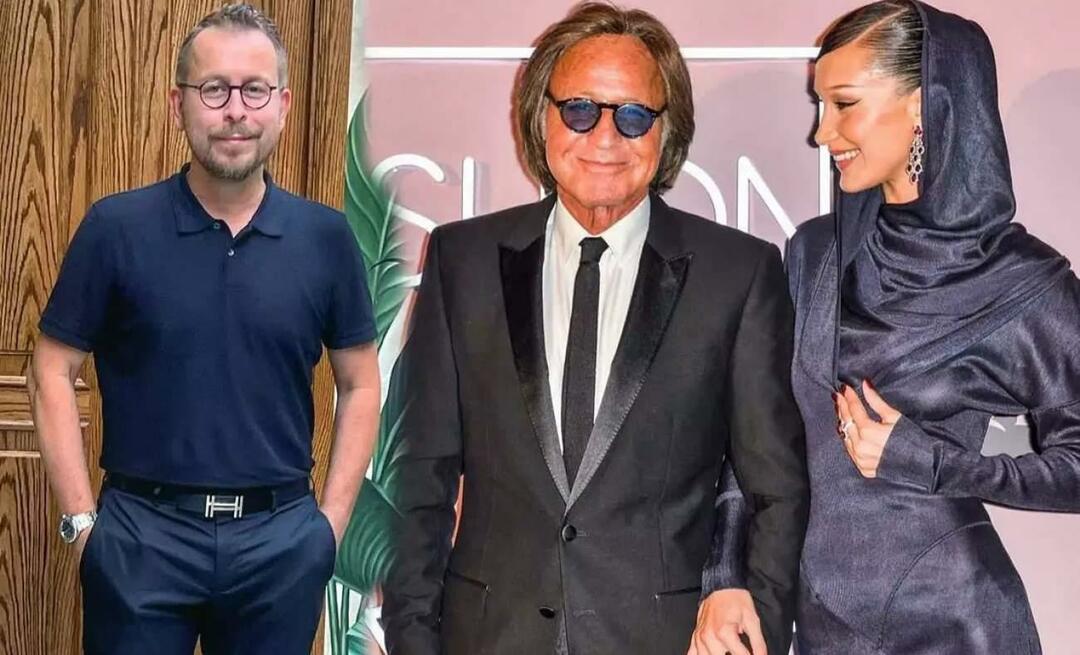 Bella Hadids far Mohamed Hadid er på kjøkkenet med den tyrkiske kokken Ömür Akkor!