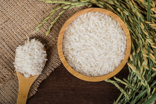 Å svelge ris får deg til å gå ned i vekt