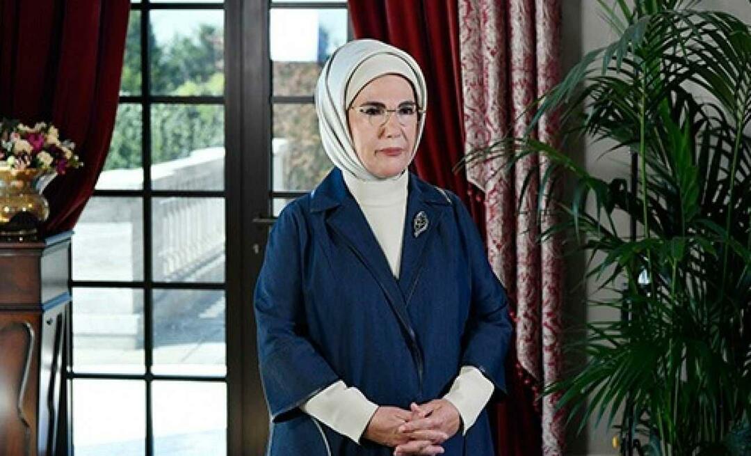 Melding fra World Literacy Day fra First Lady Erdoğan