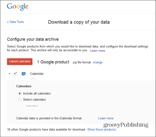 Slik laster du ned dataene for Gmail og Google Kalender