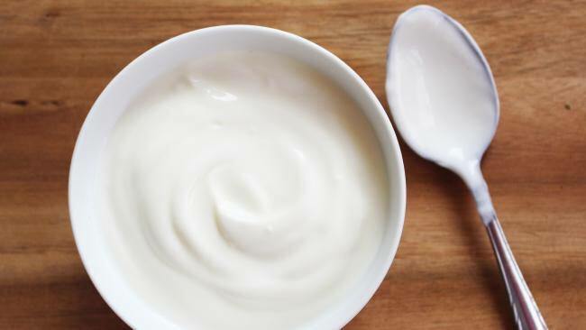 smelter med yoghurt