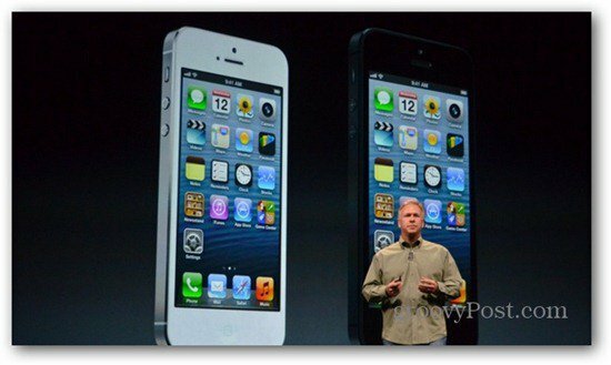 iPhone5 hvit og svart