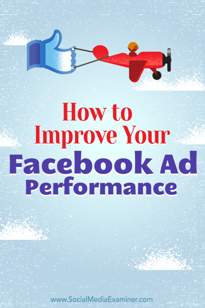 Tips om hvordan du bruker publikumsinnsikt for å forbedre ytelsen din på Facebook.