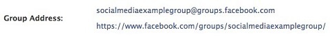 facebook gruppe tilpasset url popup