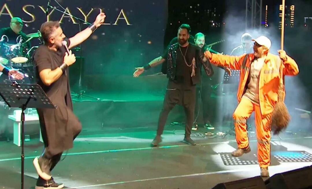 Turgay Başyayla og rengjøringsoffiserens dans gikk viralt! Hopper på scenen og...