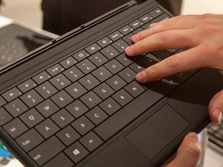 Overflate-type-tastatur