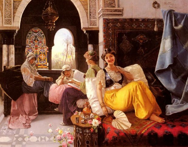 kvinner fra de ottomanske palassene
