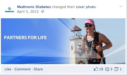 medtronic diabetes første facebook-banner