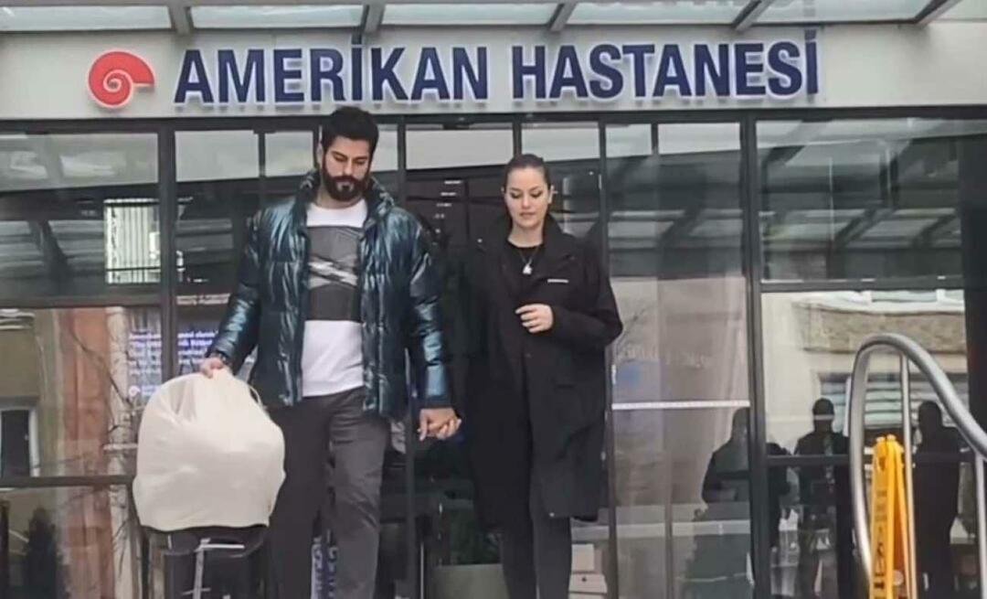 Fahriye Evcen dukket opp dager senere! Den kjente skuespillerinnen Kerem avslørte hvem babyen hennes ser ut