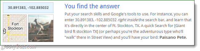 Tren din Google-fu med aGoogleaDay Trivia