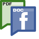 PDF til Word-omformer - tilgjengelig på Facebook