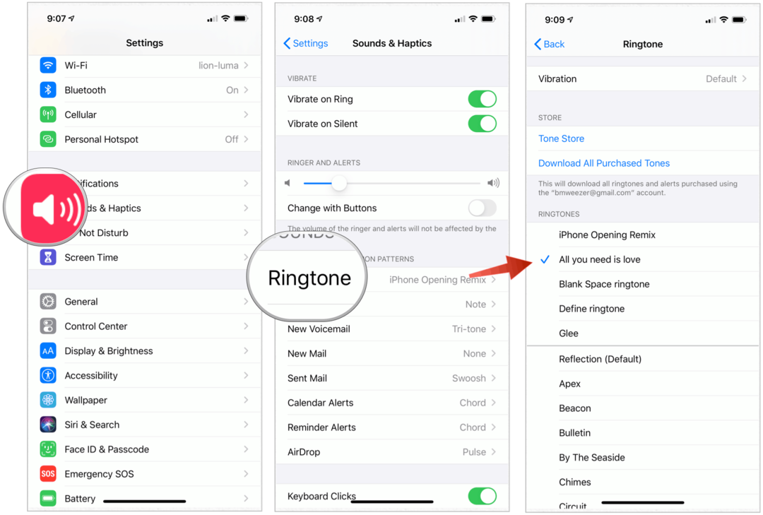Hvordan lage en tilpasset iPhone-ringetone i GarageBand