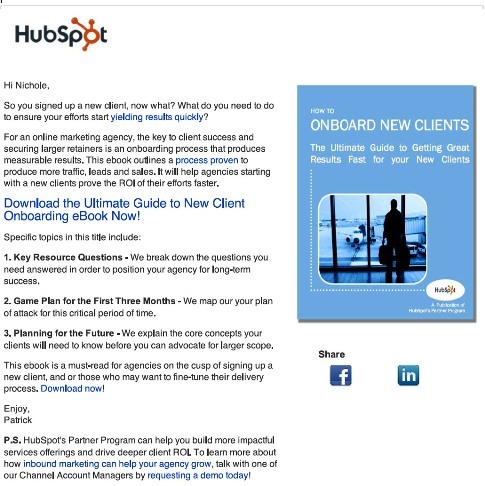 hubspot-e-post