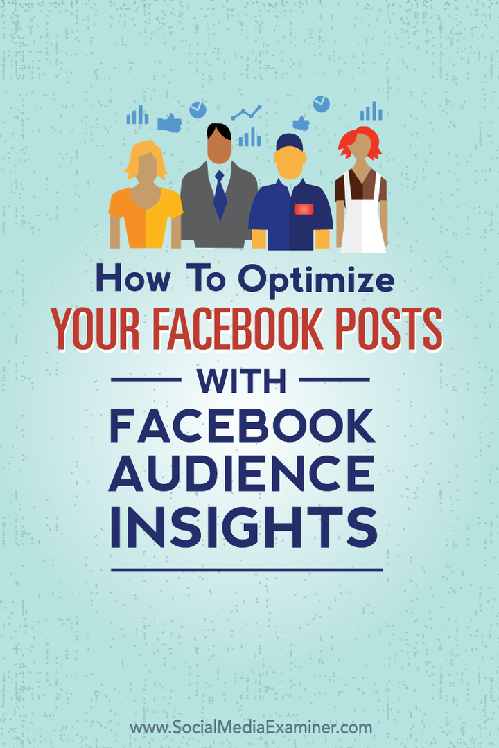 Slik optimaliserer du Facebook-innleggene dine med Facebook Audience Insights: Social Media Examiner
