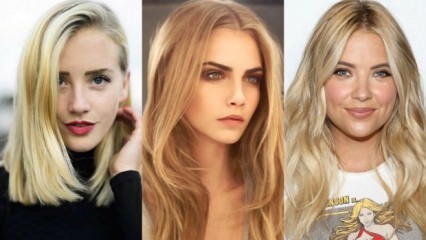 Hva er triksene for å farge blondt hår hjemme?