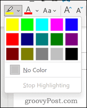 fremheve farger i powerpoint