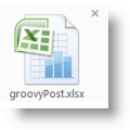Office-apper - Skydrive Excel-ikon