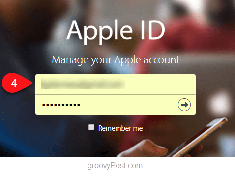 Slik tilbakestiller du Apple iCloud-passordet - 4