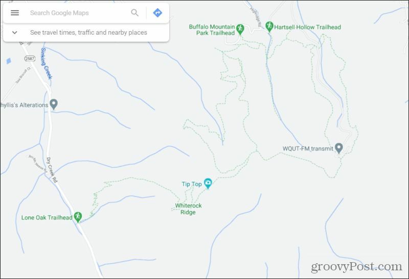 stier i google maps