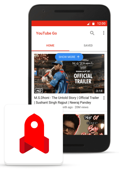 Google oppretter ny datasparingsapp som heter YouTube Go