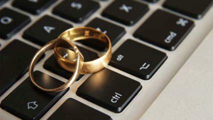 Er det mulig å gifte seg ved å møte på nettet? Er det tillatt å møte og gifte seg på sosiale medier?