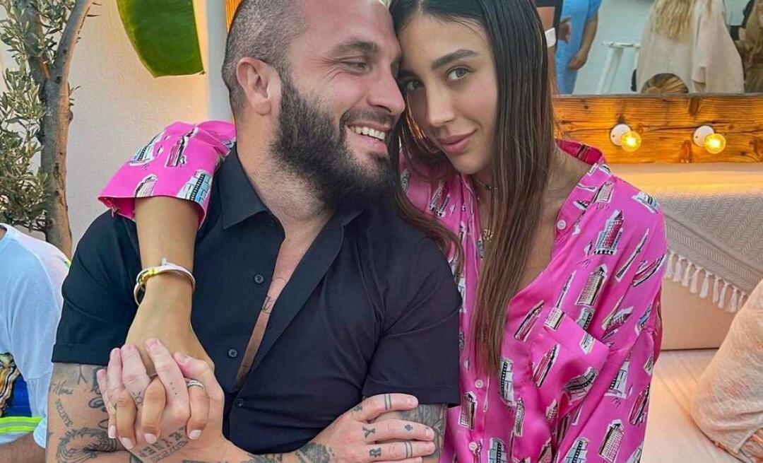 Berkay Şahin syntes ikke synd på pengene til konas bursdag! Pengene han ga til en pose var forbløffende